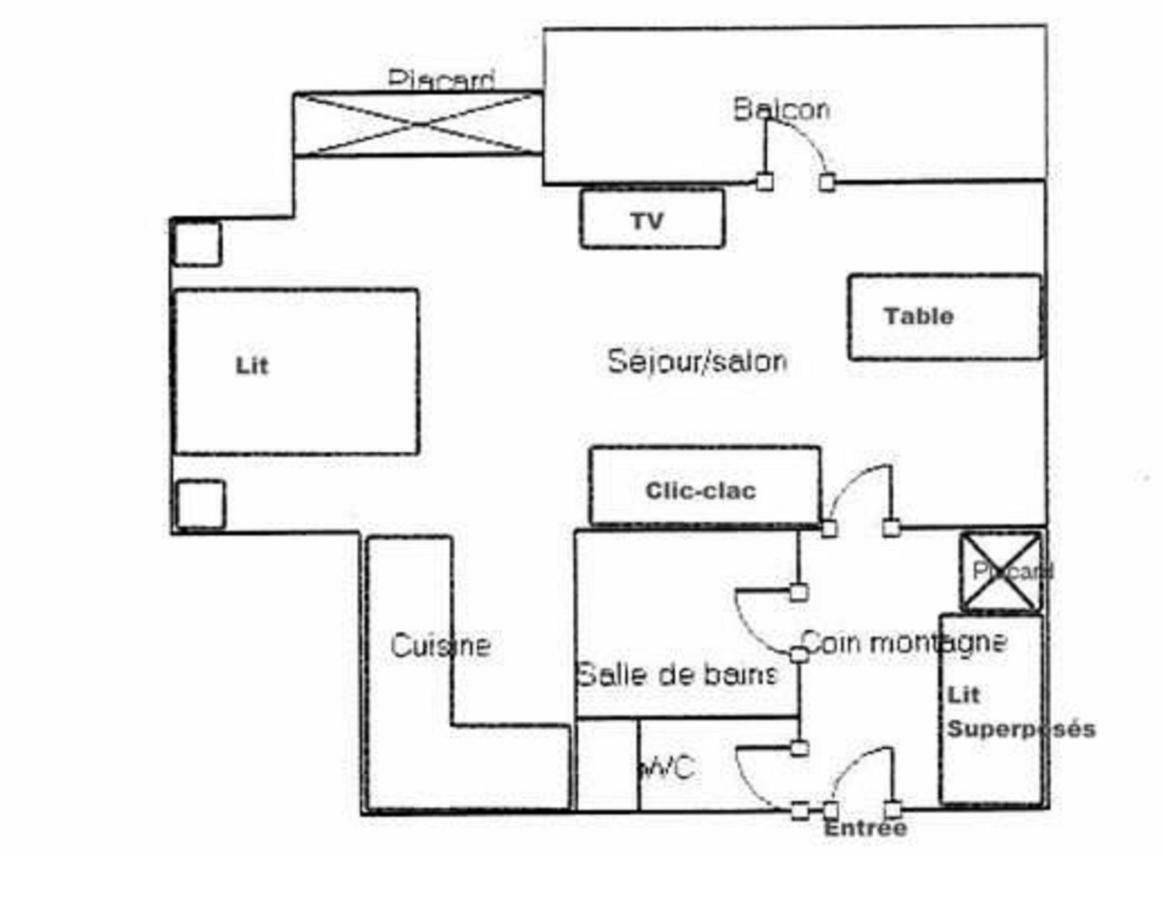 Apartmán Le Praz De Lys - Tmb Taninges Exteriér fotografie